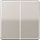 JUNG CD 595 PT schakelwip 2-voudig CD500 platina