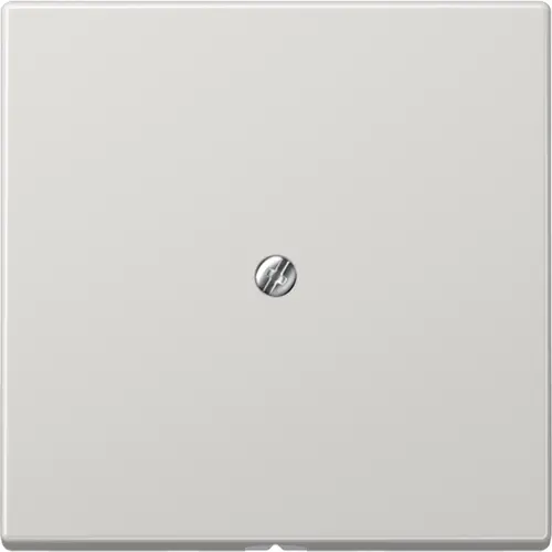 JUNG LS 990 A LG centraalplaat snoer invoer incl. draagframe LS990 lichtgrijs