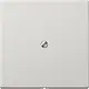 JUNG LS 990 A LG centraalplaat snoer invoer incl. draagframe LS990 lichtgrijs