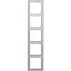 JUNG LS 985 LG afdekraam 5-voudig LS990 lichtgrijs