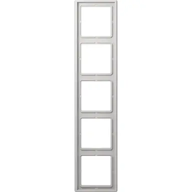 JUNG LS 985 LG afdekraam 5-voudig LS990 lichtgrijs