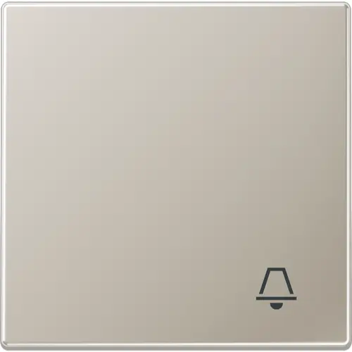 JUNG ES 2990 K schakelwip met belsymbool LS990 edelstaal