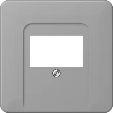 JUNG CD 569 T GR centraalplaat multimedia CD500 grijs