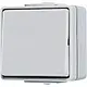 JUNG 606 W wisselschakelaar 10A met onderbak IP44 WG600