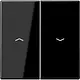 JUNG LS 995 P SW wip tbv jaloezieschakelaar LS990 zwart glans