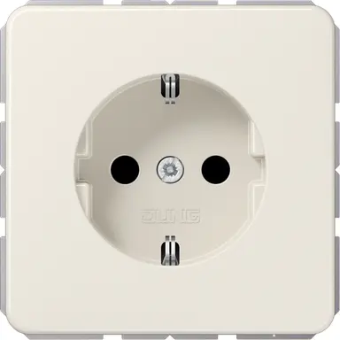 JUNG CD 1520 N wandcontactdoos randaarde CD500 creme
