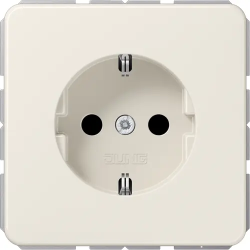 JUNG CD 1520 N wandcontactdoos randaarde CD500 creme