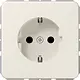 JUNG CD 1520 NKI wandcontactdoos randaarde Safety+ CD500 creme
