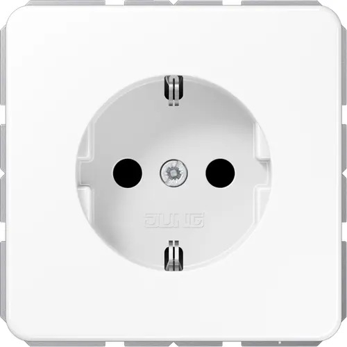 JUNG CD 1520 NKI WW wandcontactdoos randaarde Safety+ CD500 alpine wit