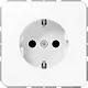 JUNG CD 1520 NKI WW wandcontactdoos randaarde Safety+ CD500 alpine wit