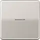 JUNG CD 590 KO5 PT schakelwip met controlevenster CD500 platina