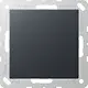 JUNG A 594-0 ANM centraalplaat blinddeksel incl. draagframe A-range antraciet mat