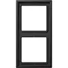 JUNG AL 2982 D afdekraam 2-voudig LS990 dark gelakt aluminium
