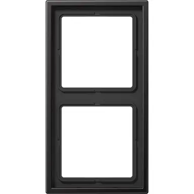 JUNG AL 2982 D afdekraam 2-voudig LS990 dark gelakt aluminium