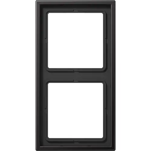 JUNG AL 2982 D afdekraam 2-voudig LS990 dark gelakt aluminium