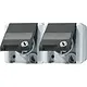 JUNG 8220 NAWSL wandcontactdoos 2-voudig opbouw IP44 horizontaal met slot WG800