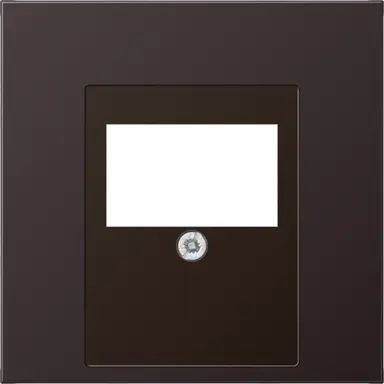 JUNG AL 2969 T D centraalplaat multimedia LS990 dark gelakt aluminium