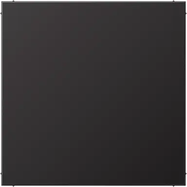 JUNG AL 2994 B D centraalplaat blinddeksel incl. draagframe LS990 dark gelakt aluminium