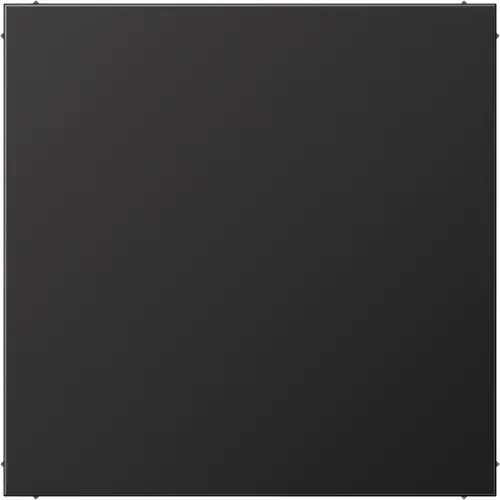 JUNG AL 2994 B D centraalplaat blinddeksel incl. draagframe LS990 dark gelakt aluminium