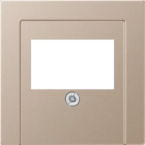 JUNG A 569 PLT CH centraalplaat multimedia A-range champagne