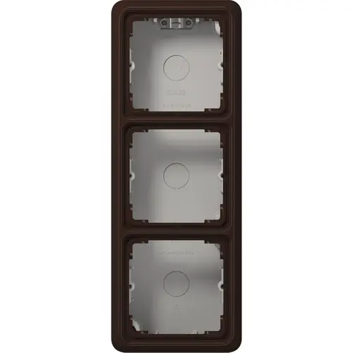 JUNG CD 583 A BR opbouwbak 3-voudig CD500 bruin