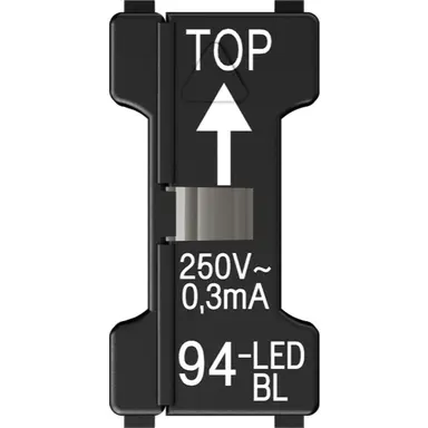 JUNG 94-LED BL LED-lampje voor serieschakelaar 110-250V 0,3 mA blauw