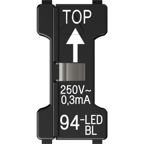 JUNG 94-LED BL LED-lampje voor serieschakelaar 110-250V 0,3 mA blauw