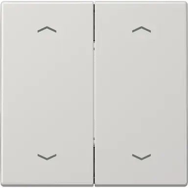 JUNG ENO LS 995 MP LG EnOcean draadloze wandzender 4-kanaals met pijlsymbolen LS990 lichtgrijs