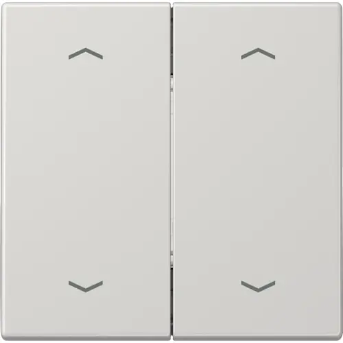 JUNG ENO LS 995 MP LG EnOcean draadloze wandzender 4-kanaals met pijlsymbolen LS990 lichtgrijs