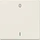 JUNG ENO LS 990-01 EnOcean draadloze wandzender 2-kanaals met symbolen 0-1 LS990 creme