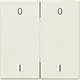 JUNG ENO LS 995-01 EnOcean draadloze wandzender 4-kanaals met symbolen 0-1 LS990 creme