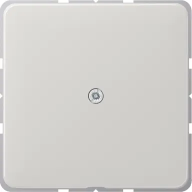 JUNG CD 590 A LG centraalplaat met snoerinvoer en draagring CD500 lichtgrijs
