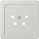 JUNG CD 561 TF LG centraalplaat telefoon 4-polig CD500 lichtgrijs