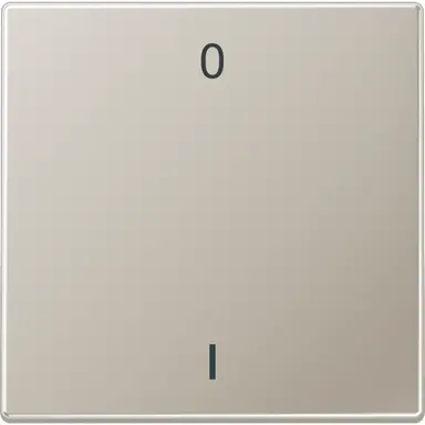 JUNG ENO ES 2990-01-L EnOcean draadloze wandzender 2-kanaals met symbolen 0-1 LS990 edelstaal