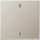 JUNG ENO ES 2990-01-L EnOcean draadloze wandzender 2-kanaals met symbolen 0-1 LS990 edelstaal
