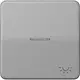 JUNG CD 590 KO5L GR schakelwip met controlevenster met lichtsymbool CD500 grijs
