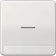 JUNG CD 590 NAKO5 LG schakelwip met controlevenster en tekstvenster CD500 lichtgrijs
