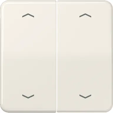 JUNG CD 595 MP schakelwip 2-voudig met pijlsymbolen CD500 creme