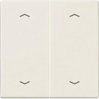 JUNG LS 995 MP 2-voudige wip met dubbele pijlsymbolen LS990 creme