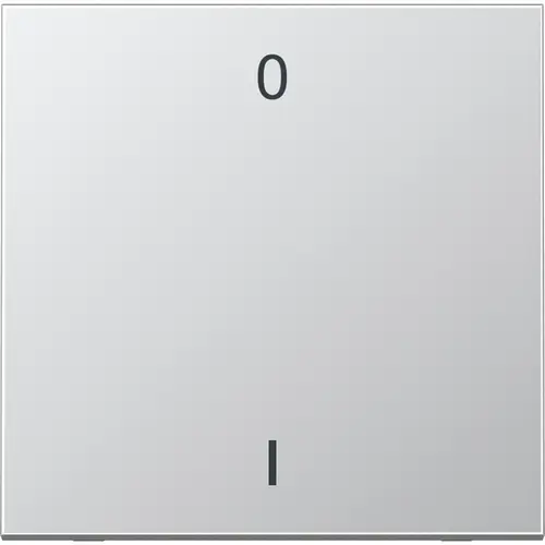 JUNG ENO AL 2990-01-L EnOcean draadloze wandzender 2-kanaals met symbolen 0-1 LS990 aluminium