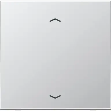 JUNG ENO AL 2990 P-L EnOcean draadloze wandzender 2-kanaals met pijlsymbolen LS990 aluminium