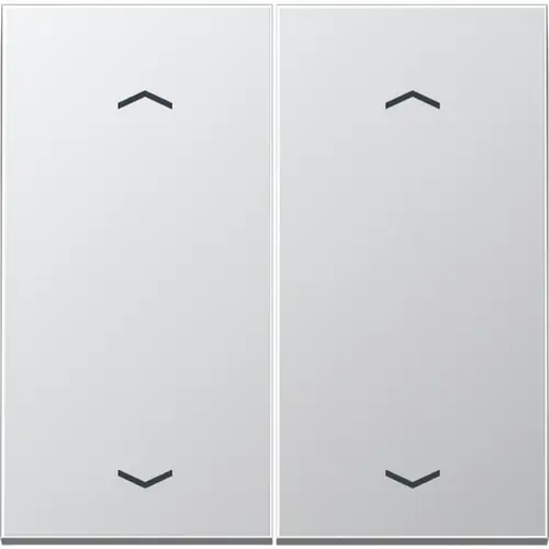 JUNG ENO AL 2995 MP-L EnOcean draadloze wandzender 4-kanaals met pijlsymbolen LS990 aluminium