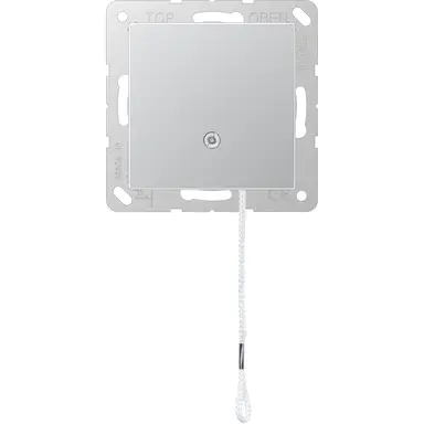 JUNG A 506 BF NUZ AL trekschakelaar A-range aluminium