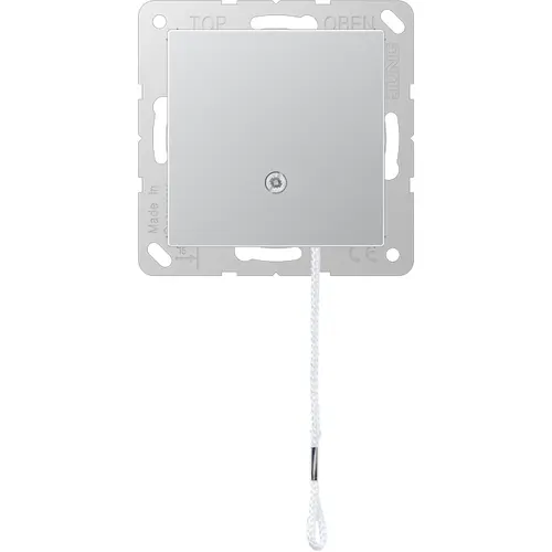 JUNG A 506 BF NUZ AL trekschakelaar A-range aluminium