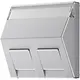 JUNG A 569-30 BF PL AL centraalplaat voor montage adapter 30 graden met tekstvenster A-range aluminium