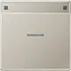 JUNG ES 2990 NAKO5 schakelwip met controlevenster en tekstvenster LS990 edelstaal