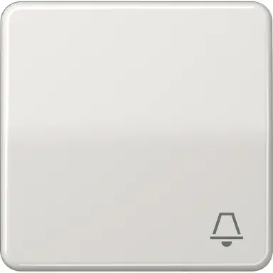 JUNG CD 590 K LG schakelwip met belsymbool CD500 lichtgrijs