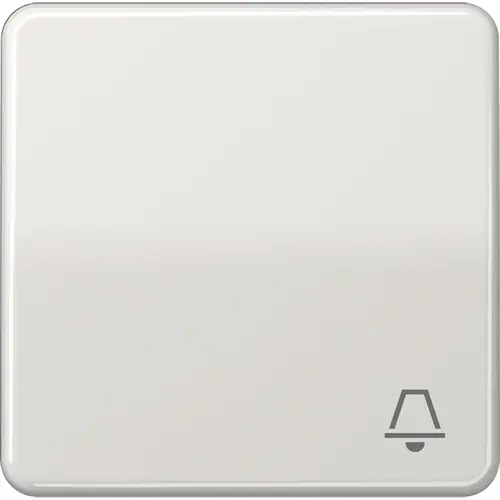 JUNG CD 590 K LG schakelwip met belsymbool CD500 lichtgrijs