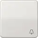 JUNG CD 590 K LG schakelwip met belsymbool CD500 lichtgrijs