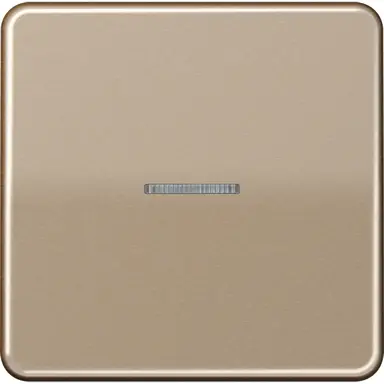 JUNG CD 590 KO5 GB schakelwip met controlevenster CD500 goud brons
